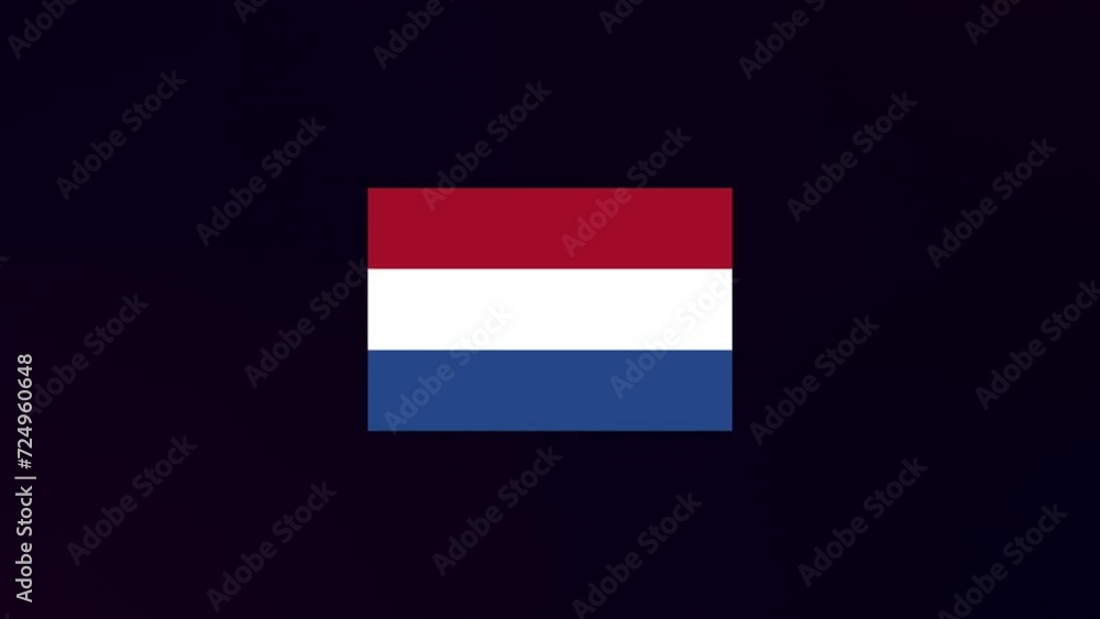 Netherlands animated flag intro, green screen replacement euro european flag fly through 3D zoom motion graphic sting, football euro 2024 teams Netherlands animated flag intro, green screen replacement euro european flag fly through 3D zoom motion graphic sting, football euro 2024 teams