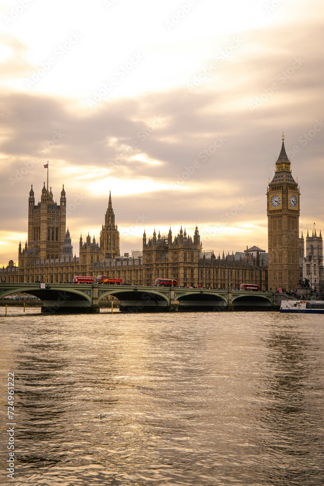 Fototapeta premium Big Ben at sunset