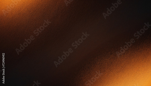 Obraz na płótnie orange brown black , color gradient rough abstract background shine bright light and glow template empty space , grainy noise grungy texture on transparent background cutout w salonie
