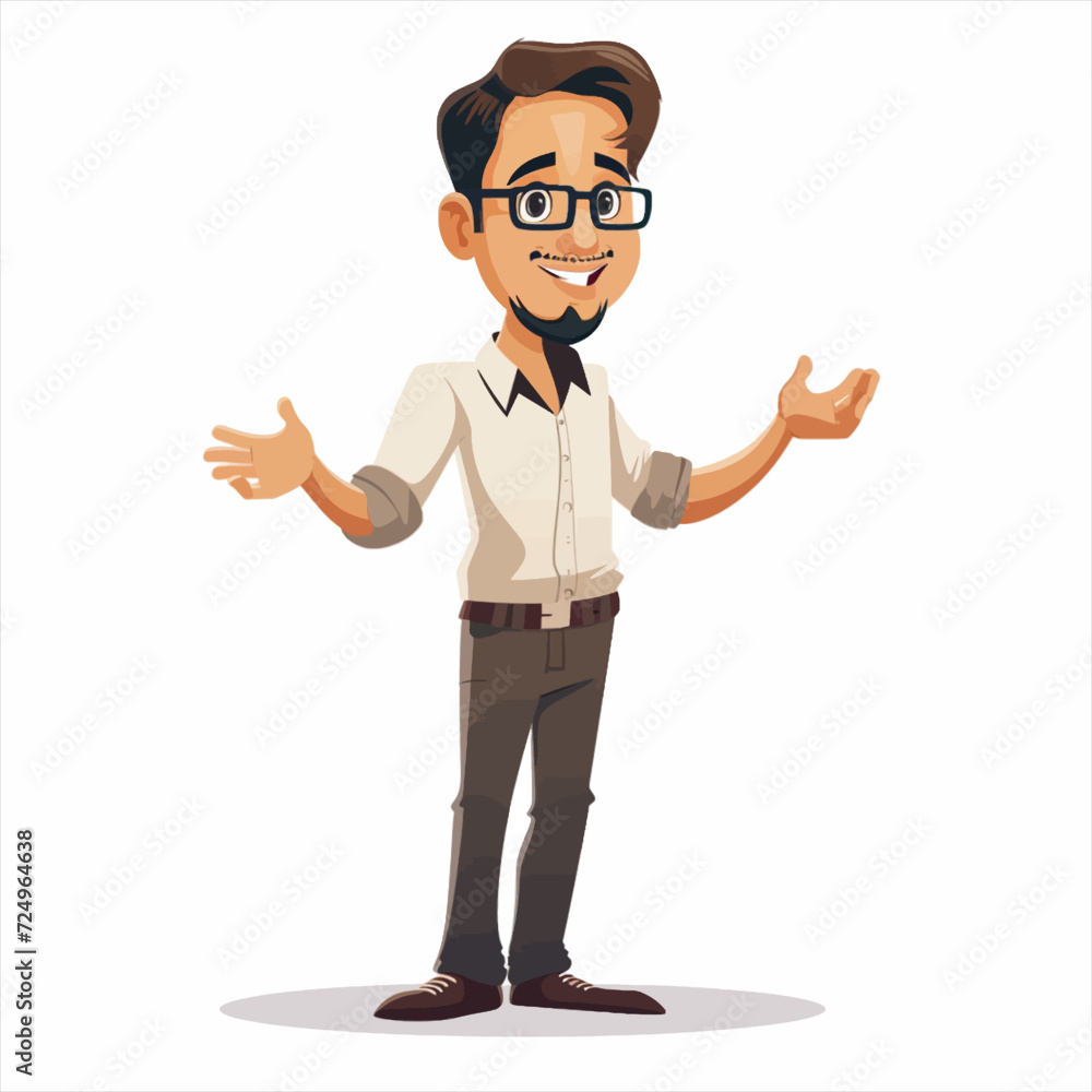 Male teacher presenting and teaching 82 Male teacher presenting and teaching 82