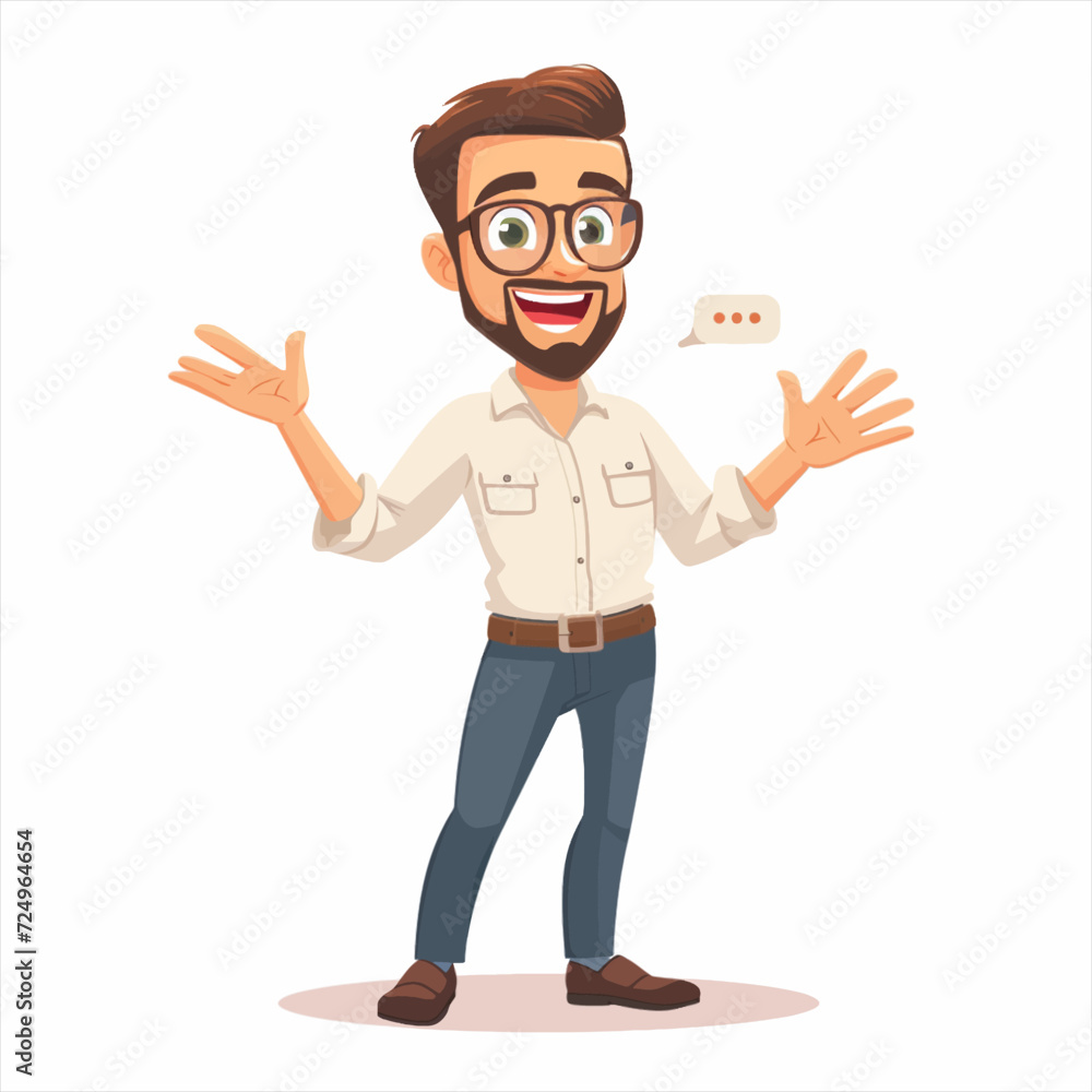 Male teacher presenting and teaching 74 Male teacher presenting and teaching 74