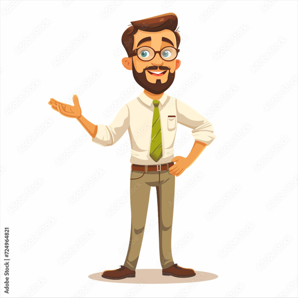 Male teacher presenting and teaching 30 Male teacher presenting and teaching 30
