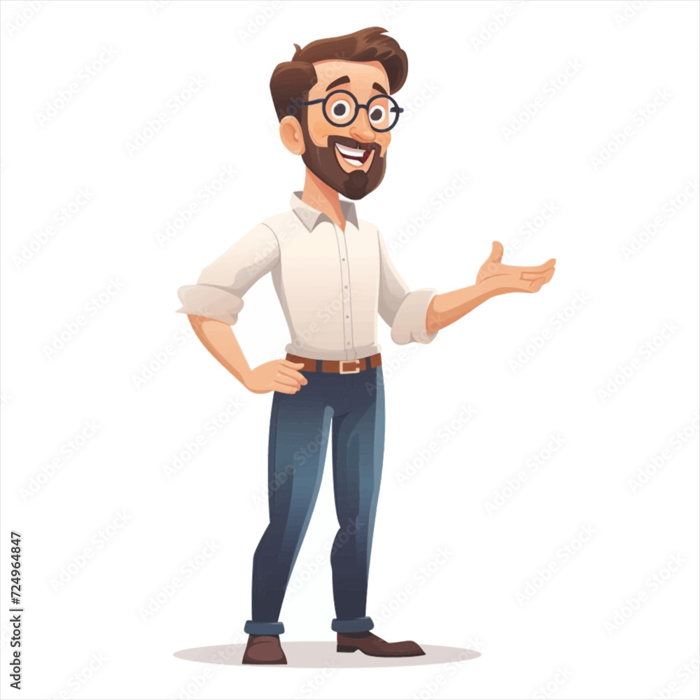 Male teacher presenting and teaching 24 Male teacher presenting and teaching 24