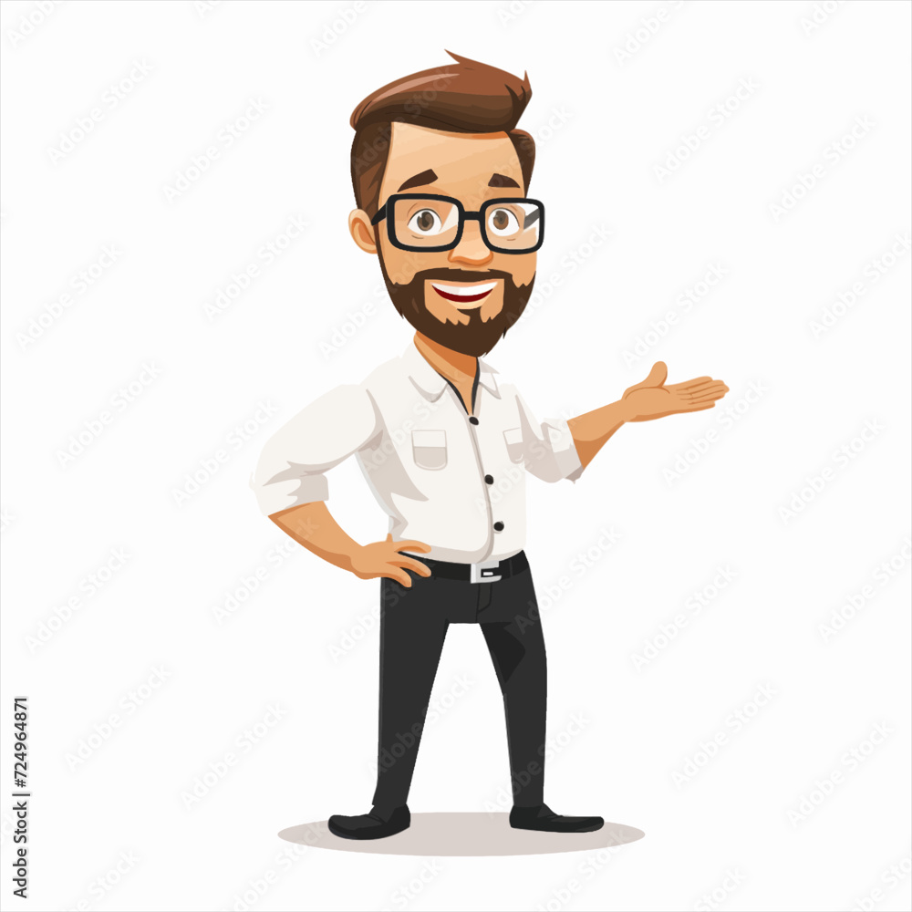 Male teacher presenting and teaching 15 Male teacher presenting and teaching 15