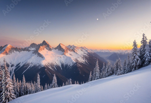Mountain Sunset © SR07XC3
