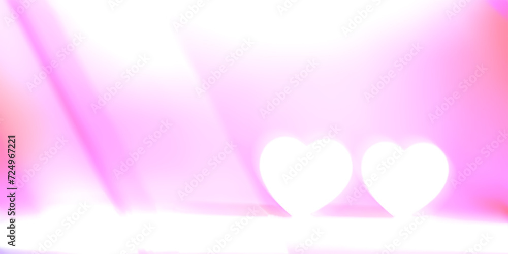 abstract pink background with white hearts and rays, y2k glowing hearts wallpaper. Be my Valentine. Spiritual love vibration. 4K, 8K, copy space, light beams soft noise effectSoul love wallpaper