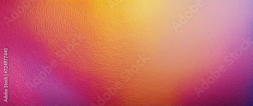 Vibrant multicolored retro abstract background with texture and light glow