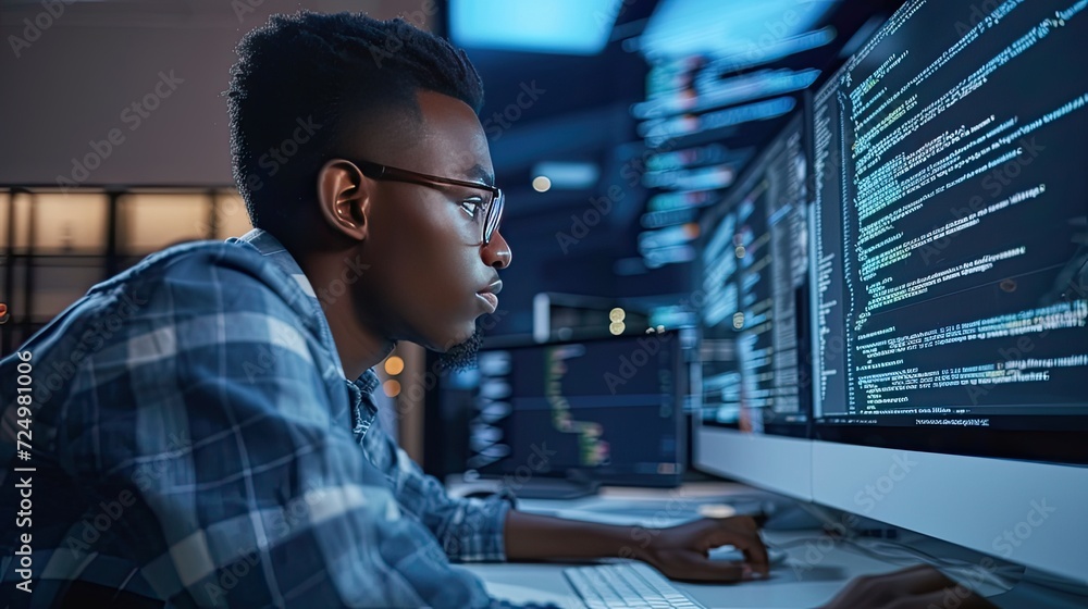 a modern computer, harnessing the power of AI to develop innovative software solutions, data science, cloud computing, and digital technology in the realm of big data management. a modern computer, harnessing the power of AI to develop innovative software solutions, data science, cloud computing, and digital technology in the realm of big data management.