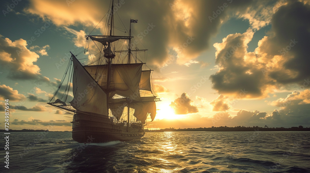 The golden age of sailing revived, as a buccaneer ship braves the ...