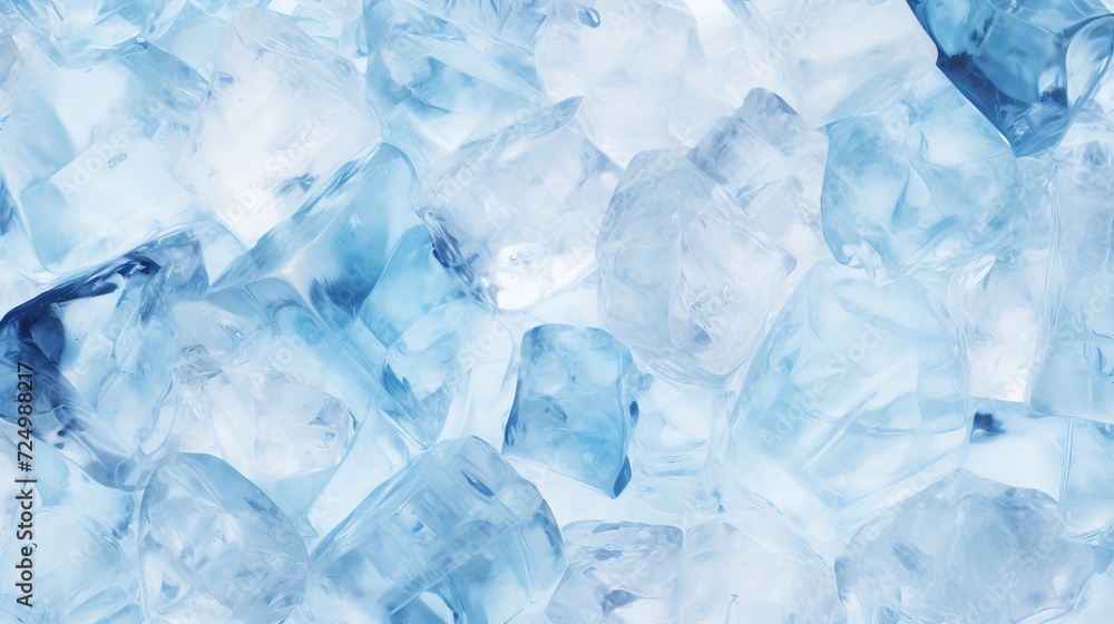 Frosty blue icy background texture for winter design projects and seasonal decorations Frosty blue icy background texture for winter design projects and seasonal decorations