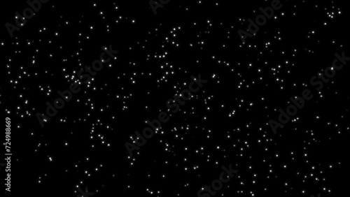 sparking star abstract background