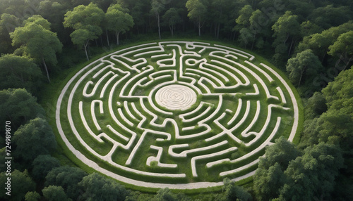 A Magical Celtic Labyrinth