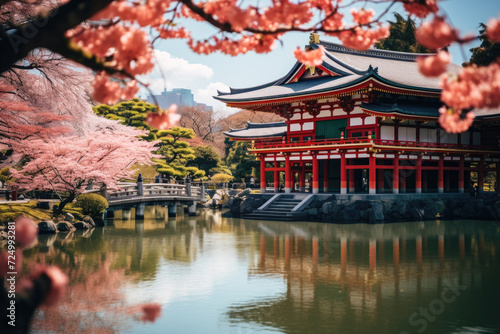 Chureito Pagoda in Kyoto, Japan © PixelArtist