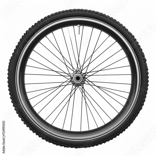 Bike Bicycle wheel vector icon. Bicycle wheel symbol. Bike rubber. Mountain tyre. Valve. Fitness cycle. Motor Bike. Vector. White background