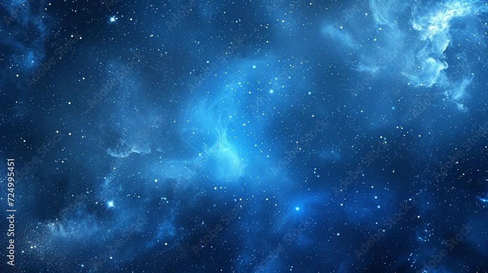 Obraz premium Deep_Space_Watercolor