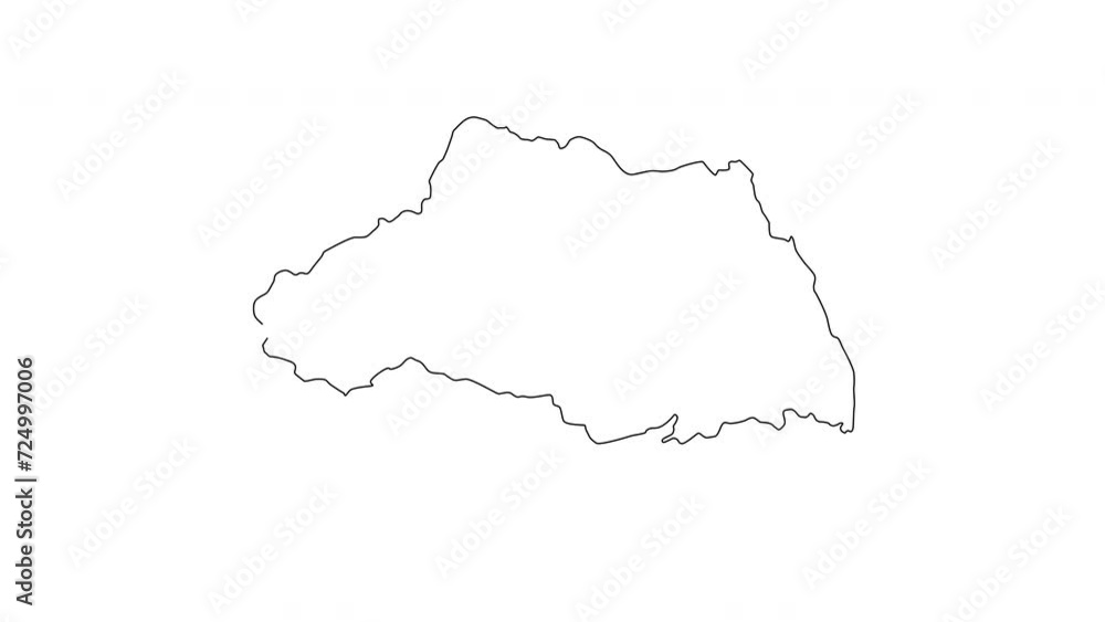 animated sketch map of Saitama in Japan animated sketch map of Saitama in Japan