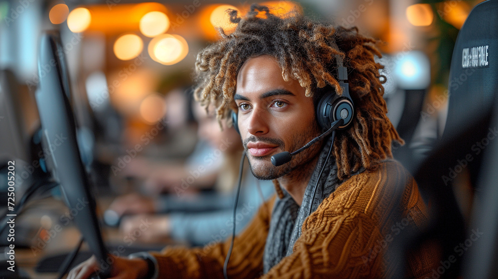 Tech Support Operator, young man woman entry level job Tech Support Operator, young man woman entry level job