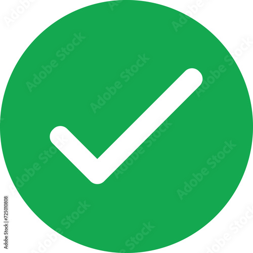 Confirm button icon design template 01
