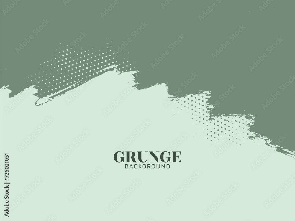 Fototapeta premium Decorative soft green grunge texture vintage background design