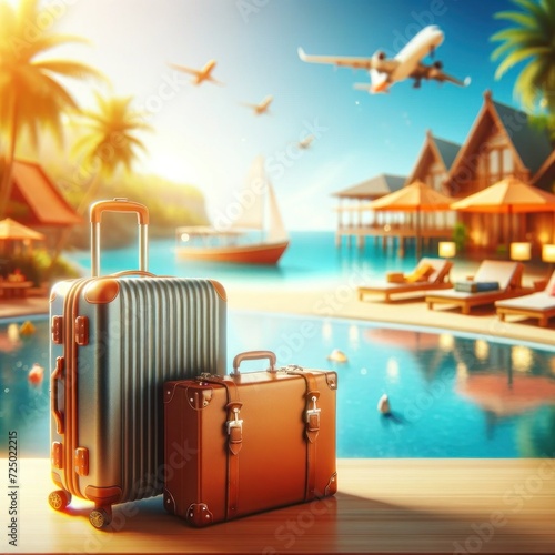 Vacation Ready: Suitcase Ensemble © oleksandr.info