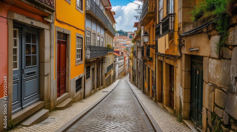 Exploring Historic Centers: Images of Paved Streets, Ancient Buildings and Monuments that Celebrate the Cultural and Architectural Heritage of Past Eras.