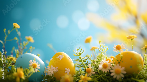 A Group of Eggs Resting on a Lush Green Field