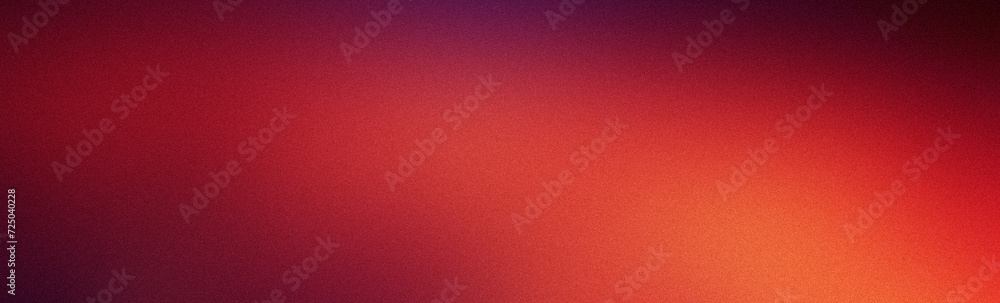 Fototapeta premium Grainy color gradient wave background, color banner poster cover abstract design, copy space