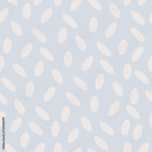 Seamless pattern with circles abstract shapes. Polka dot, geometric shape. Vector simple design.