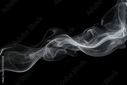 A black and white photo capturing the beauty and mystery of smoke. Perfect for adding a touch of elegance and intrigue to any project