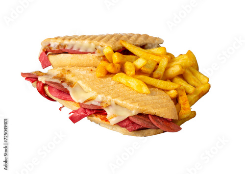 Delicious looking hot sandw...