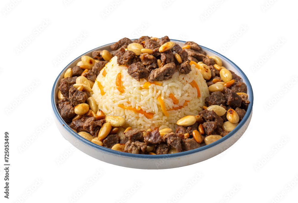 Traditional pilaf; carrot, meat pilaf, Persian pilaf. Turkish name; Acem pilavi Traditional pilaf; carrot, meat pilaf, Persian pilaf. Turkish name; Acem pilavi