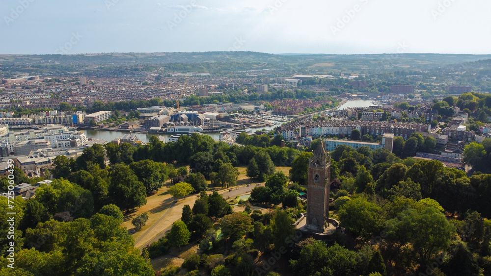 Aerial view of the Bristol.