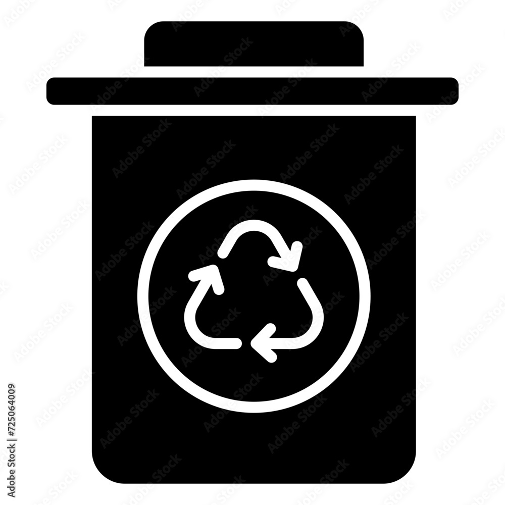 Recycling Bin Icon Element For Design Recycling Bin Icon Element For Design