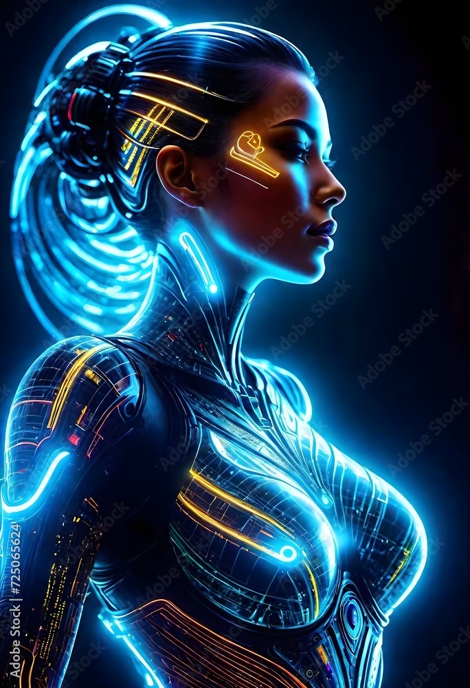 Cyberpunk style cyber Cyberpunk style cyber