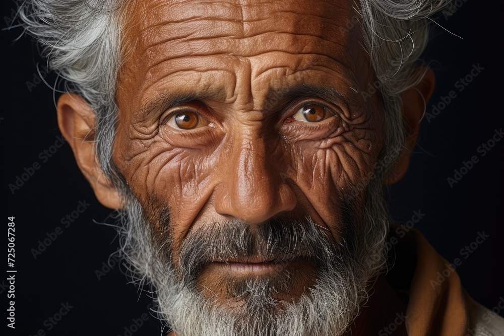realistic photo of worried senior man realistic photo of worried senior man