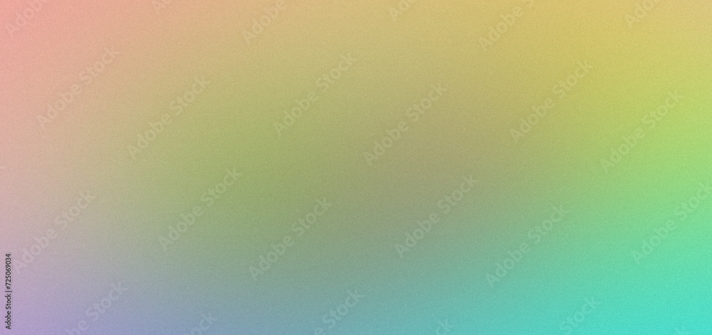 Grainy background green, pink and teal gradient for design, covers, advertising, templates, banners and posters