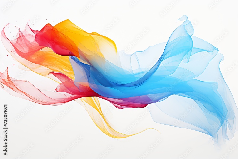 Vibrant multicolored abstract background with dynamic and energetic shapes and patterns