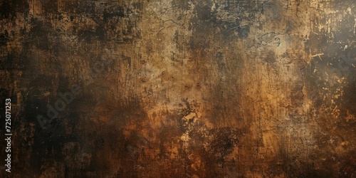 Tela Grungy Wall With Brown and Black Background