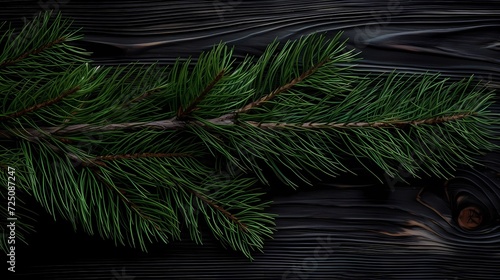 seamless background with coniferous branches pattern  coniferous  fir  