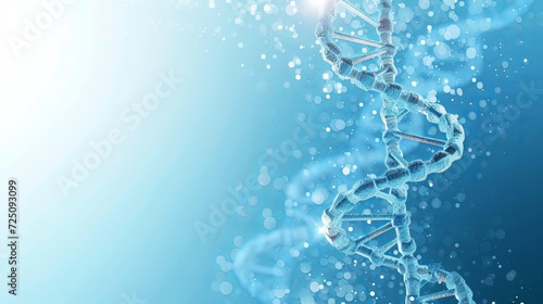 vector illustration. abstract background image of medical science's use of DNA molecules