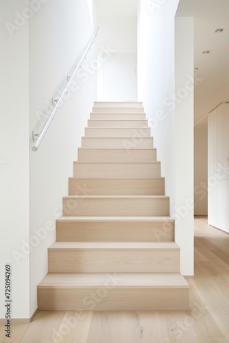 a staircase in a house