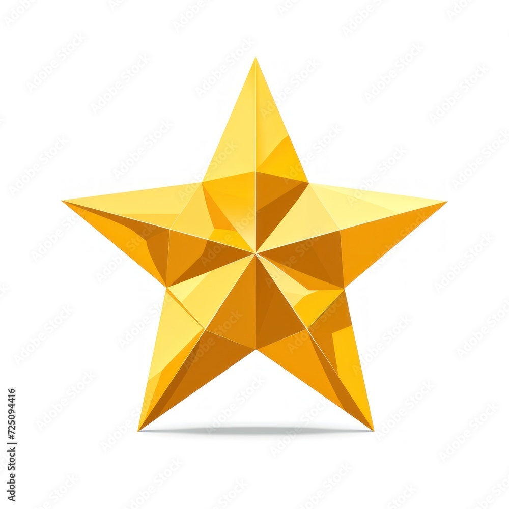 a gold star with a pointed star a gold star with a pointed star