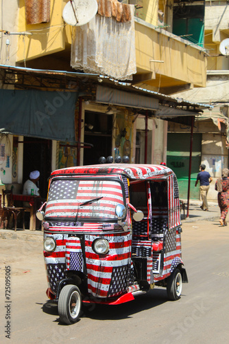 Photo of a tuktuk in Alexandria