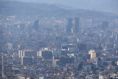 Obraz na płótnie Tirana, capital and largest tourist city, Albania, Europe, Balkans, w salonie