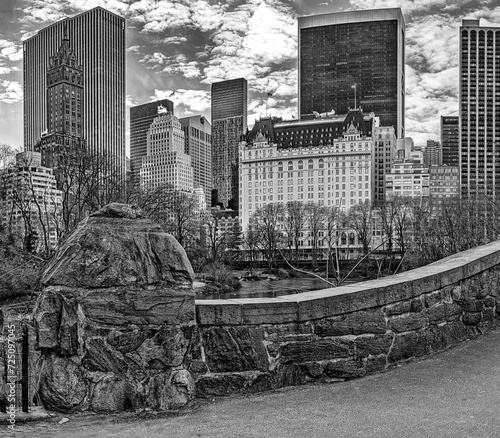 Gapstow Bridge in Central Park