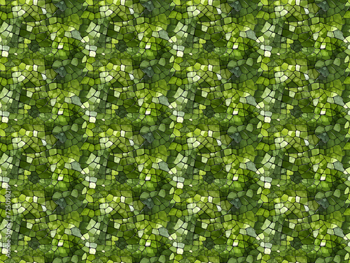 Camouflage Tarnmuster Schlangenhaut grünlich schimmernd - nahtlos gekachelte Textur