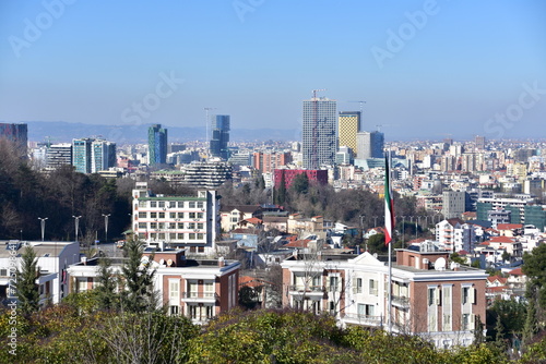 Obraz na płótnie Tirana, capital and largest tourist city, Albania, Europe, Balkans, w salonie