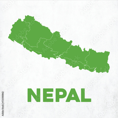Detailed Nepal Map
