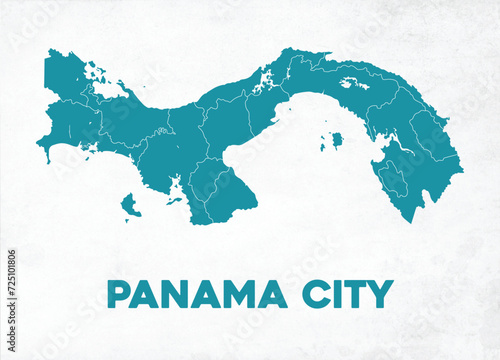 Detailed Panama Map