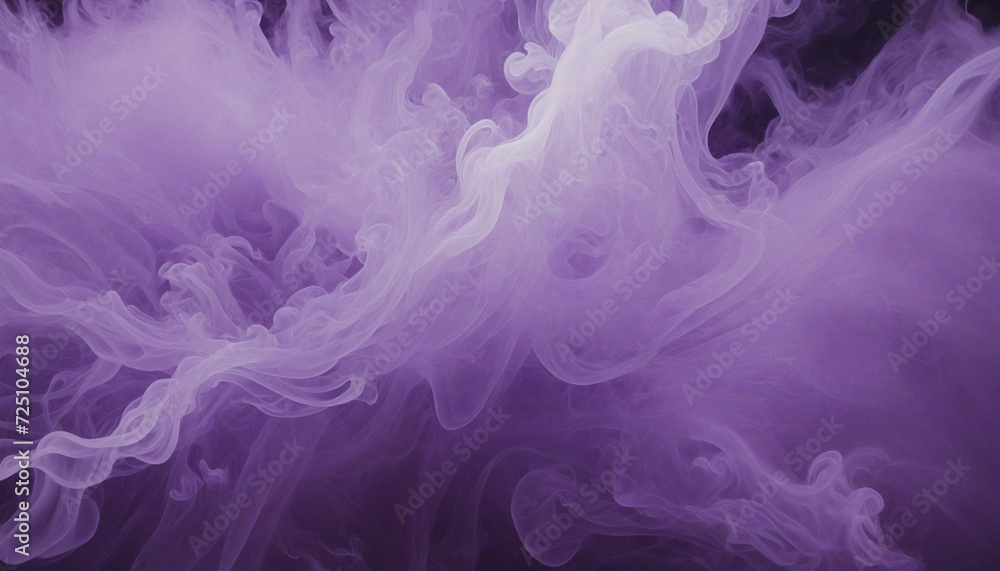 Purple Abstract Background with Swirling Clouds of Smoke Purple Abstract Background with Swirling Clouds of Smoke